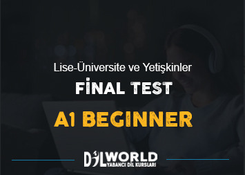 A1-Beginner Online Final Sınavı